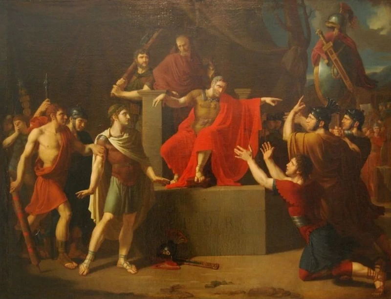 Bruto condanna a morte i suoi figli, 1785